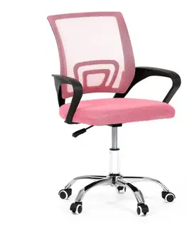 Autronic KA-L103 PINK Kancelářská židle