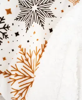 4Home Beránková deka Snowflake Glamour, 150 x 200 cm
