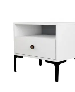 Noční stolek Lizbon White