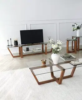 Konferenční stolek Amalfi - Walnut