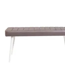 Jídelní set se stolem a lavicí (3 kusy) Costa 0701 - White, Soho Grey