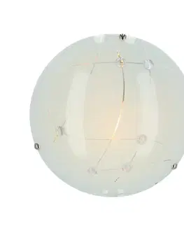 Stropní lampa Duca Plafond bílá bezbarvá