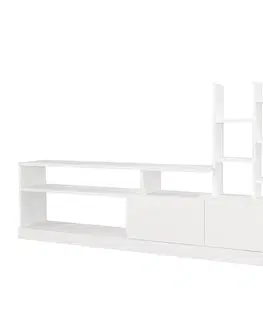 Televizní stolek Dolunay White