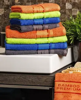 4Home Ručník Bamboo Premium šedá, 50 x 100 cm