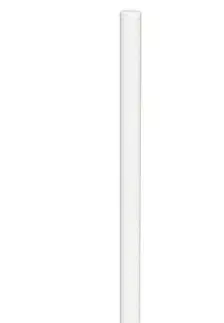 SAPHO X-ROUND WHITE WC štětka závěsná, mléčné sklo, bílá mat XR303W
