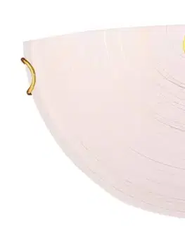 Stropní lampa Mila Stropní lampa E27 zlatá