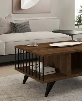 Konferenční stolek Bert - Walnut