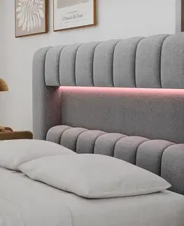 Postel Lamica 180x200 + Kovový rám/plynový píst/kontejner
