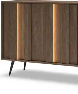 ArtLas Komoda MAARO 183/4D s LED osvětlením