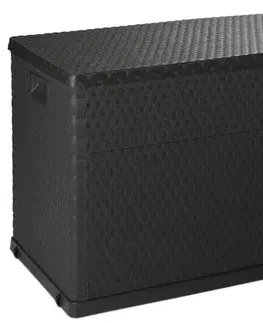 Zahradní úložný box RATTAN 420 l Toomax