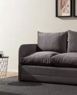 Dvoumístná rozkládací pohovka Saga 2-Seater - Grey