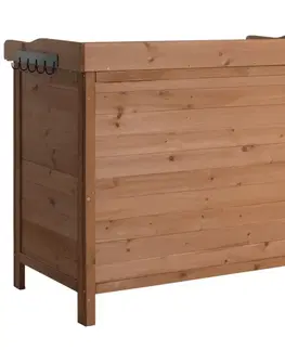 Zahradní skříňka s pracovní deskou L69