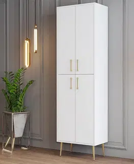 Botník Berlin A - White, Gold
