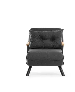 Křeslo Sando Single Dark Grey