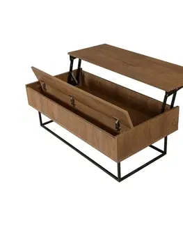 Konferenční stolek Est Walnut and Black