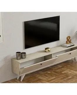 Televizní stolek Paris Travertine