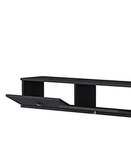 TV stolek Zuzu 120 - Anthracite, Gold