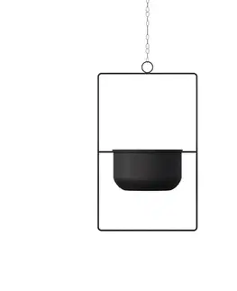 Dekorativní květináč Parapet - Black