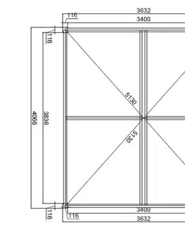 Bioklimatická pergola APEX 3,6x4 m Rojaplast