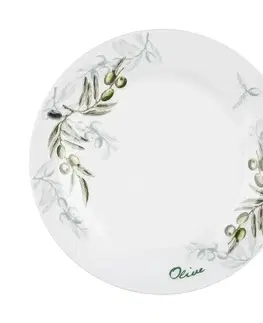 BANQUET Sada talířů OLIVES, 18 ks, OK