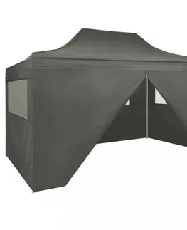 Skládací nůžkový party stan s bočnicemi 3x4,5 m Dekorhome