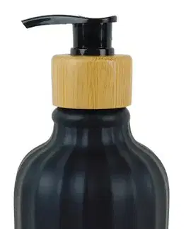 PROHOME - Dávkovač mýdla 7x7x21cm černý