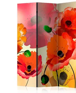 Paraván Velvet poppies Dekorhome