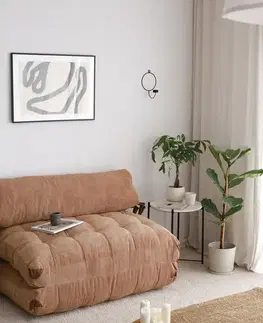 Rozkládací pohovka Fold Kadife 2 Camel