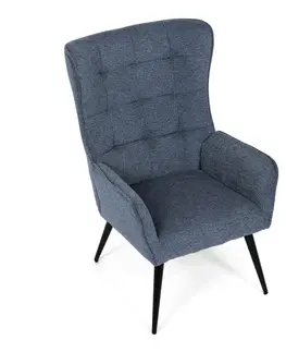 Relaxační křeslo 315 BLUE2, tmavě modrá