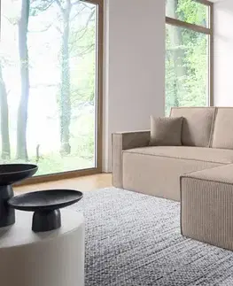 ArtPK Rohová sedací souprava BASIC L | pravá Barva: Poso 100