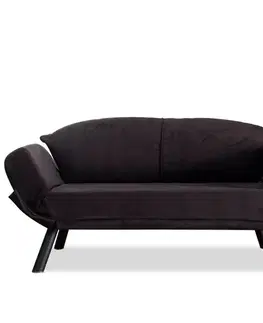 Dvoumístná rozkládací pohovka Genzo - Black