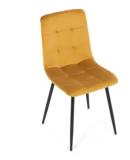 Sada jídelních židlí CT-281 YEL4, 4 ks