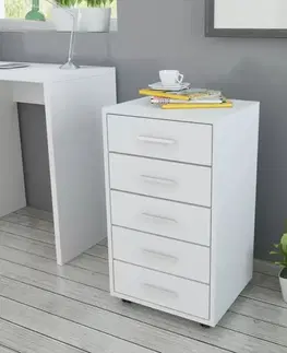 Kancelářský kontejner DTD / MDF Dekorhome