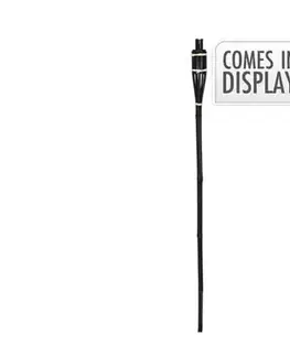 PROHOME - Pochodeň bambus 120cm černá