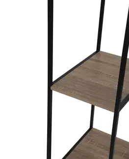 Věšák s policemi LOFTY GRID Combo
