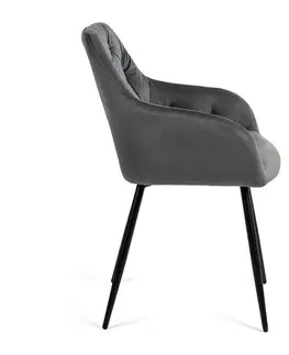 Jídelní židle BOUDOIR šedá