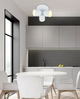 Stropní lampa 3xE27 32cm bílá AZURO
