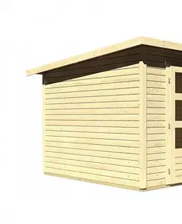 Dřevěný zahradní domek STOCKACH 4 Lanitplast