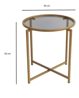 Konferenční stolek S407K - Gold