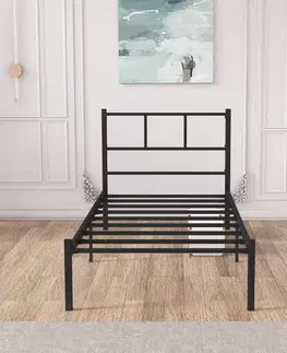 Rám jednolůžkové postele Cemre - Black 100x200