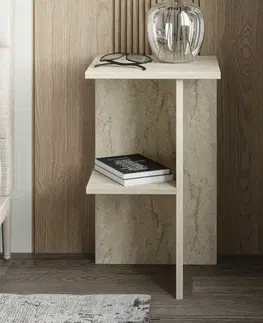 Noční stolek Palma - Travertine