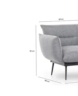 Křeslo ušák Jax Solo - Grey GR110