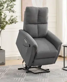Masážní polohovací křeslo s USB TV-929 Autronic