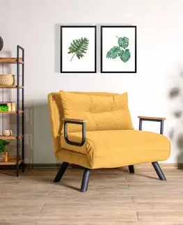 Křeslo Sando Single Mustard