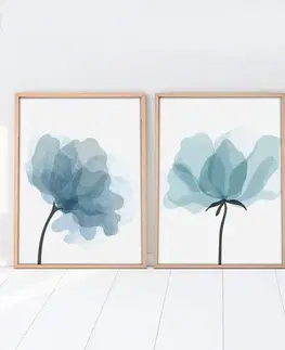 Dekorativní rámovaný obraz z MDF (3 kusy) Huhu206 - 50 x 70