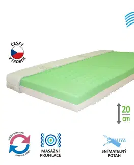 Matrace s potahem IDEA PARTNER 140x200x20 M19