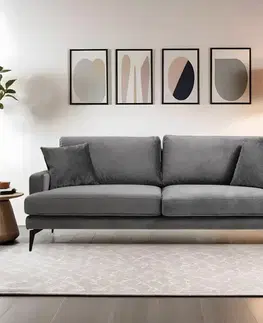 Trojmístná pohovka Papira 3 Seater - Grey