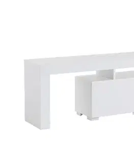 TV stolek Enclave - Natural White