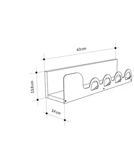Coat Hanger Liora Hanger - Sapphire, Oak
