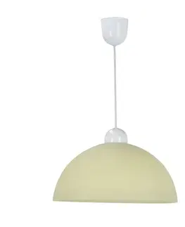 Závěsná lampa Vanilia 22 1x60W E27 krémové stínidlo
